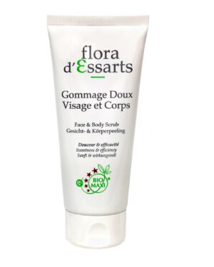 flora d'essarts gommage doux visage et corps