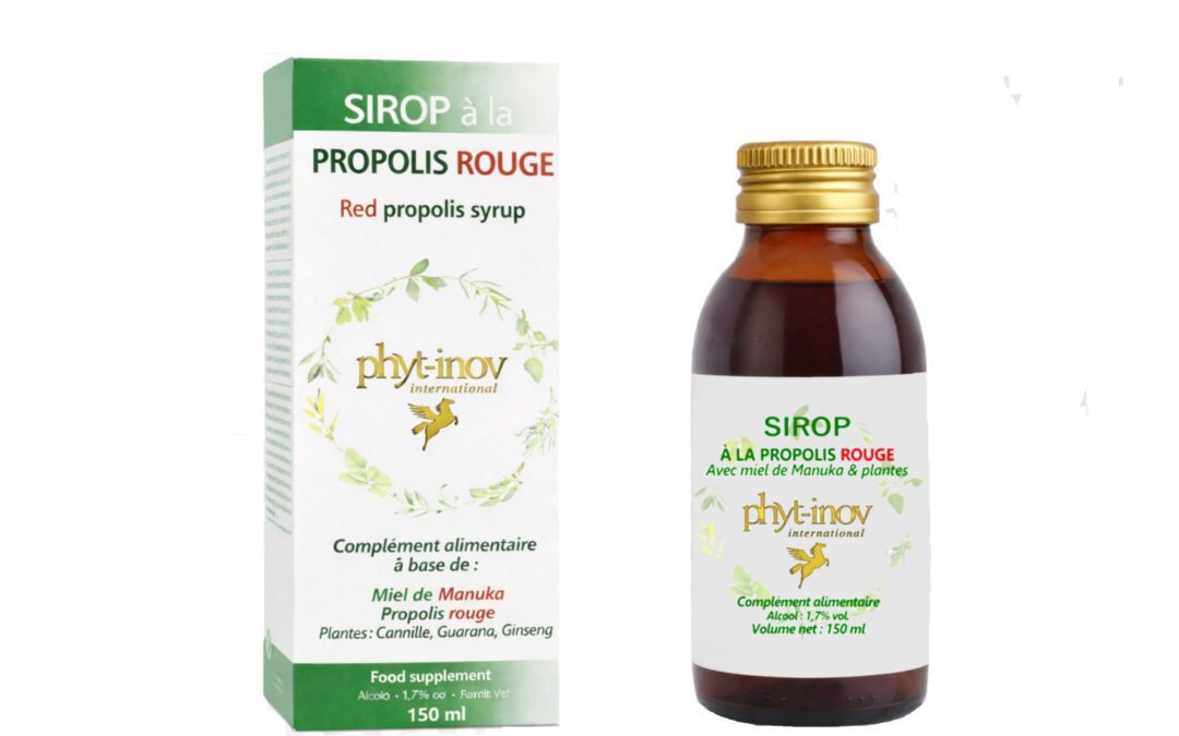Sirop à la Propolis Rouge & Miel de Manuka