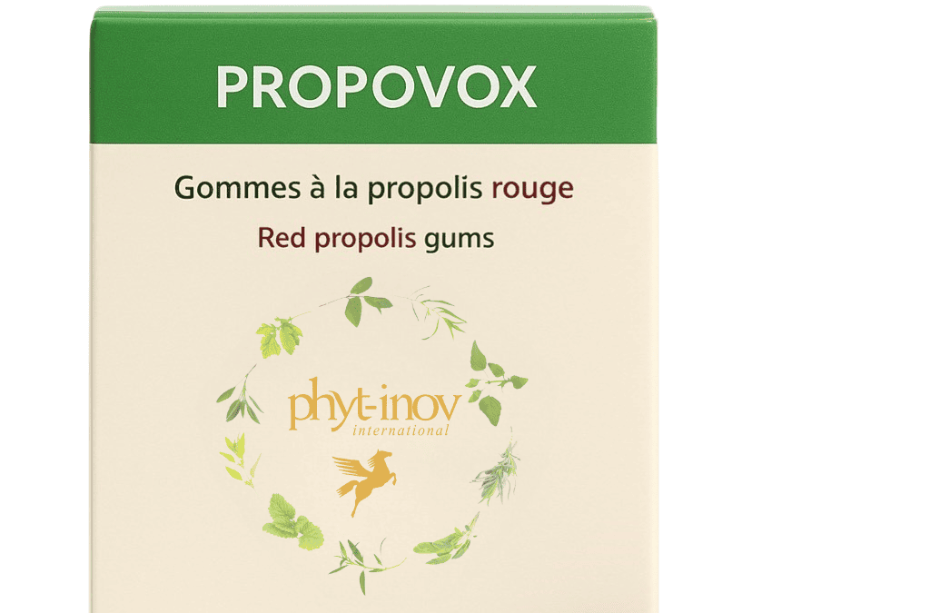 Propovox Gommes à la Propolis Rouge
